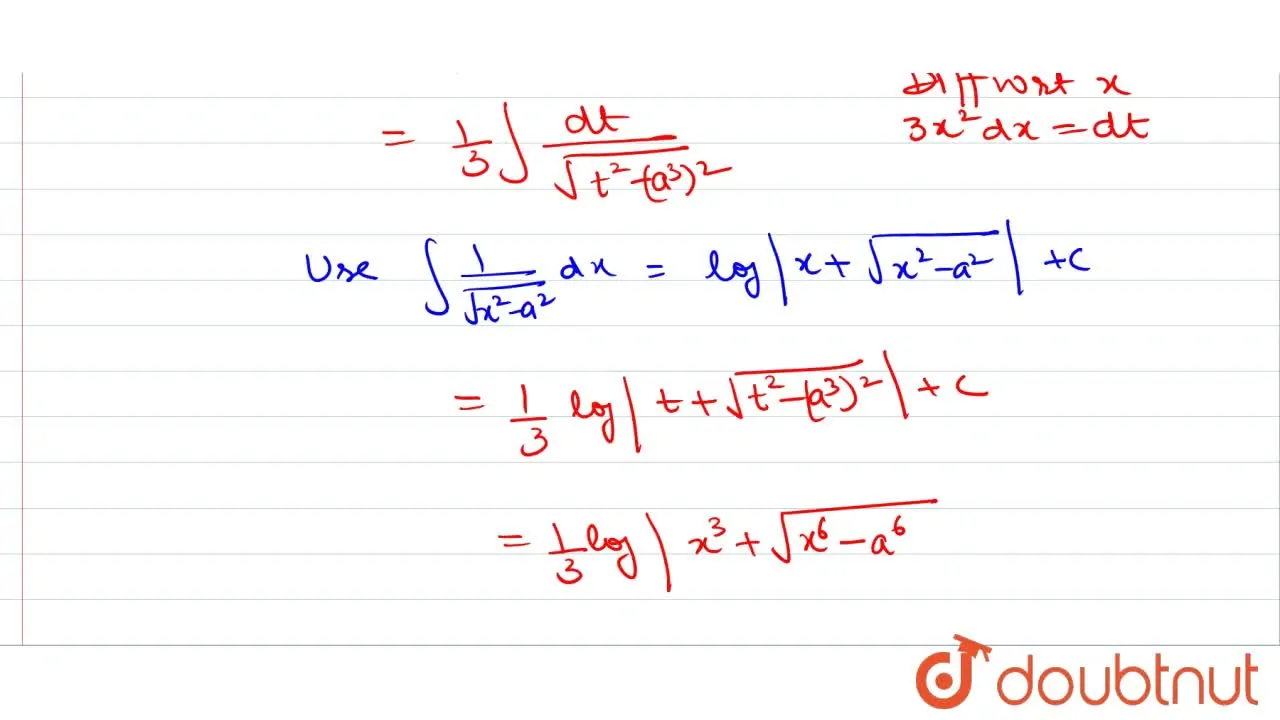 Punjabi Evaluate The Following Integrals Int X 2 Sqrt X 6 A 6