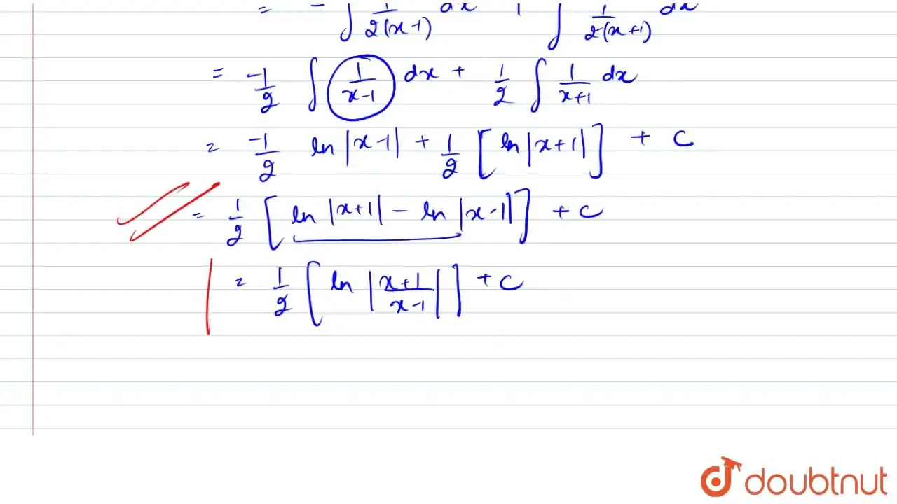 Punjabi Evaluate The Following Integrals Int X Dx