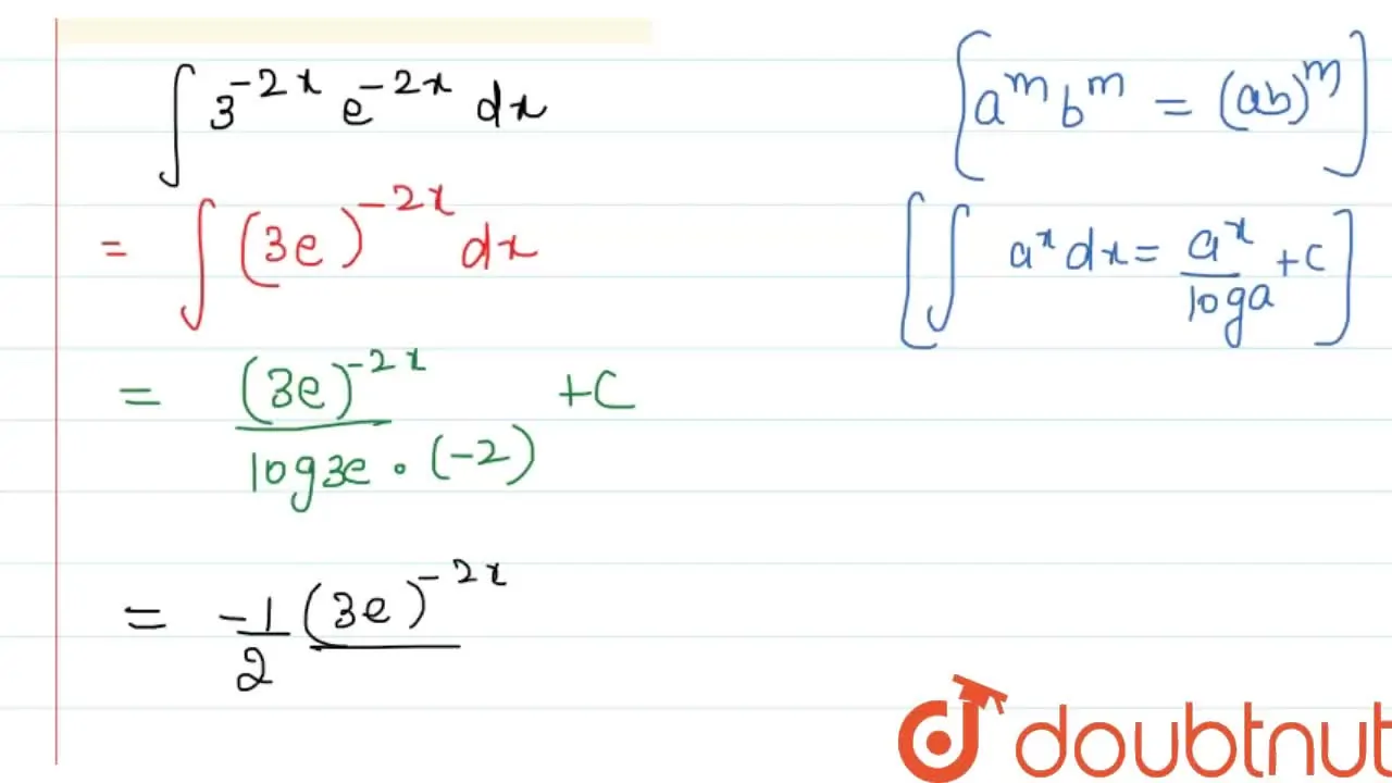 Punjabi Evaluate The Following Integrals Int X E X Dx