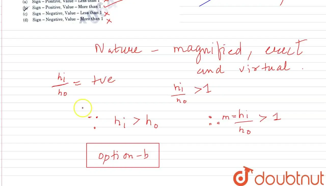 For The Diagram Shown According To The New Cartesian Sign Convention