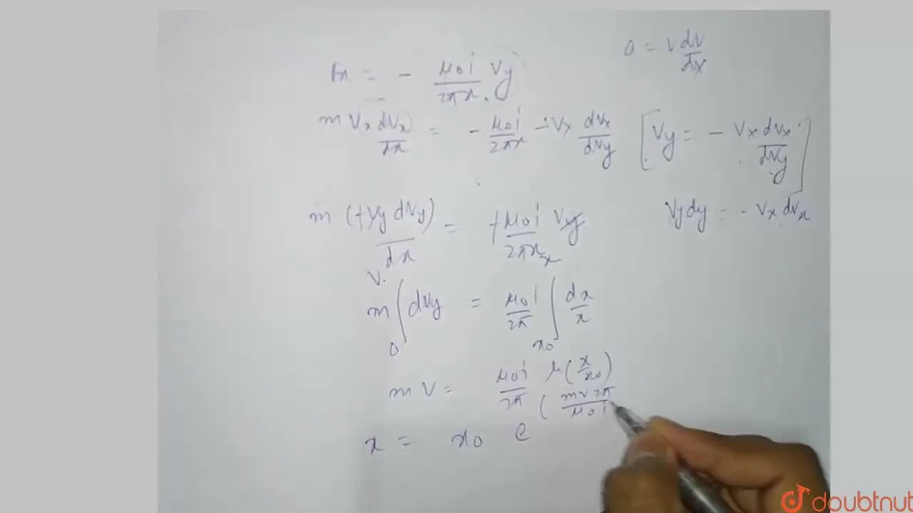 A Positive Point Charge Q Of Mass M Kept At A Distance X In The Sa