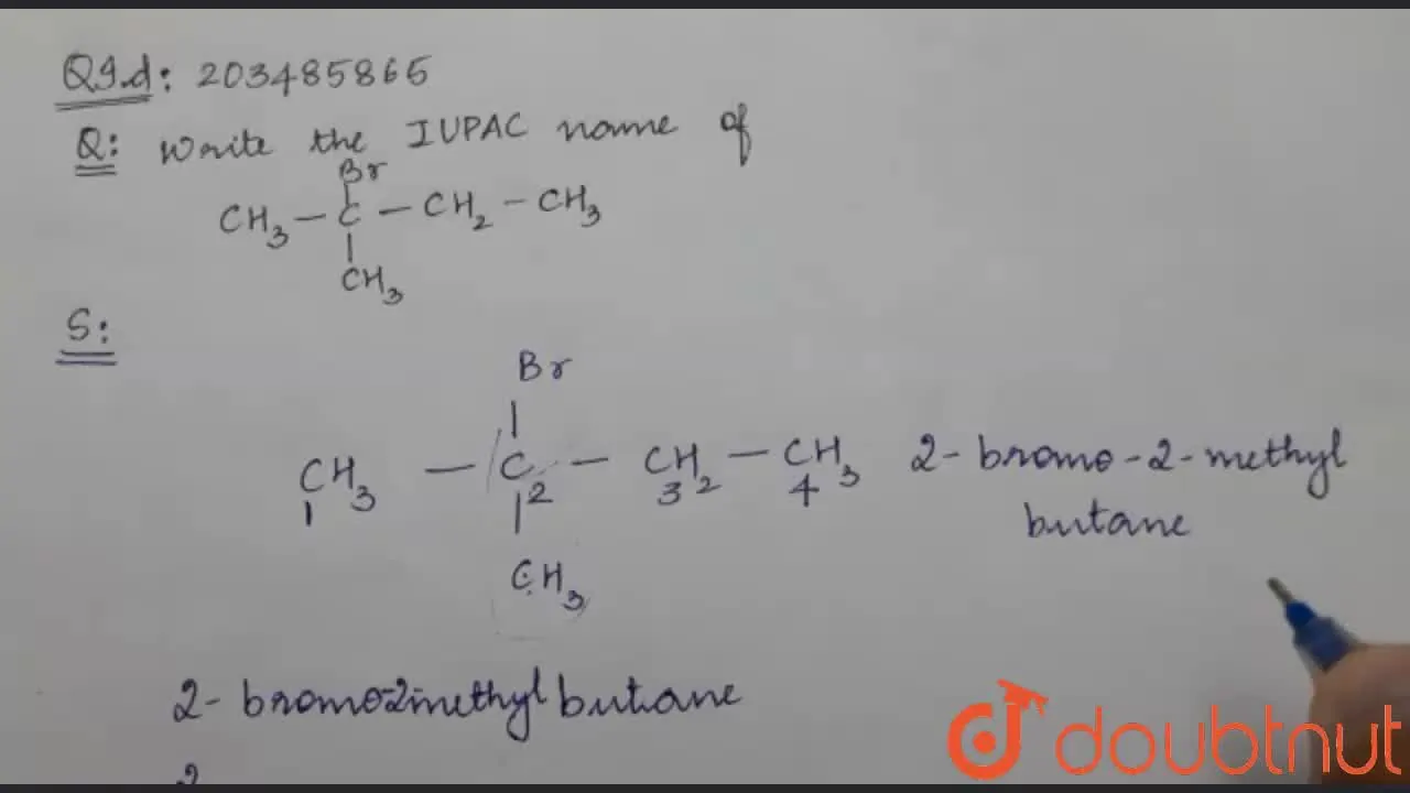 Kannada Write The Iupac Name Of Ch Underset Ch Underset Ov