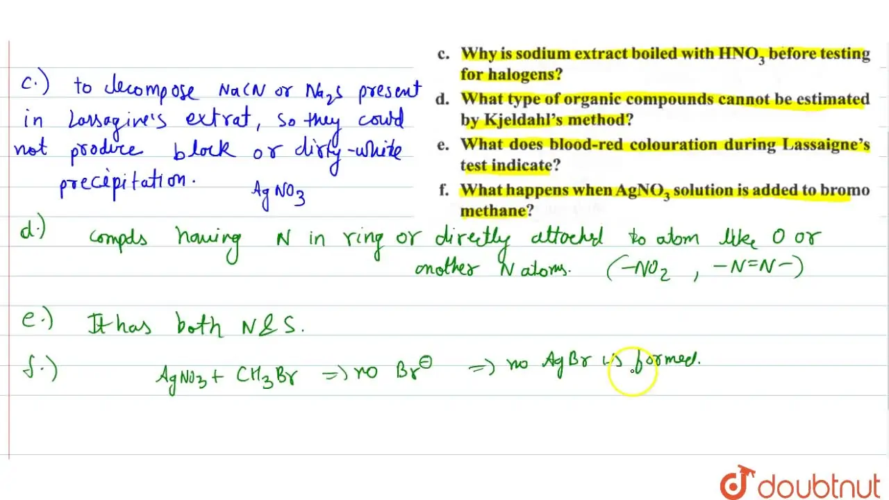 A How Is A Mixture Of Two Organic Compounds Separated Which Have Di