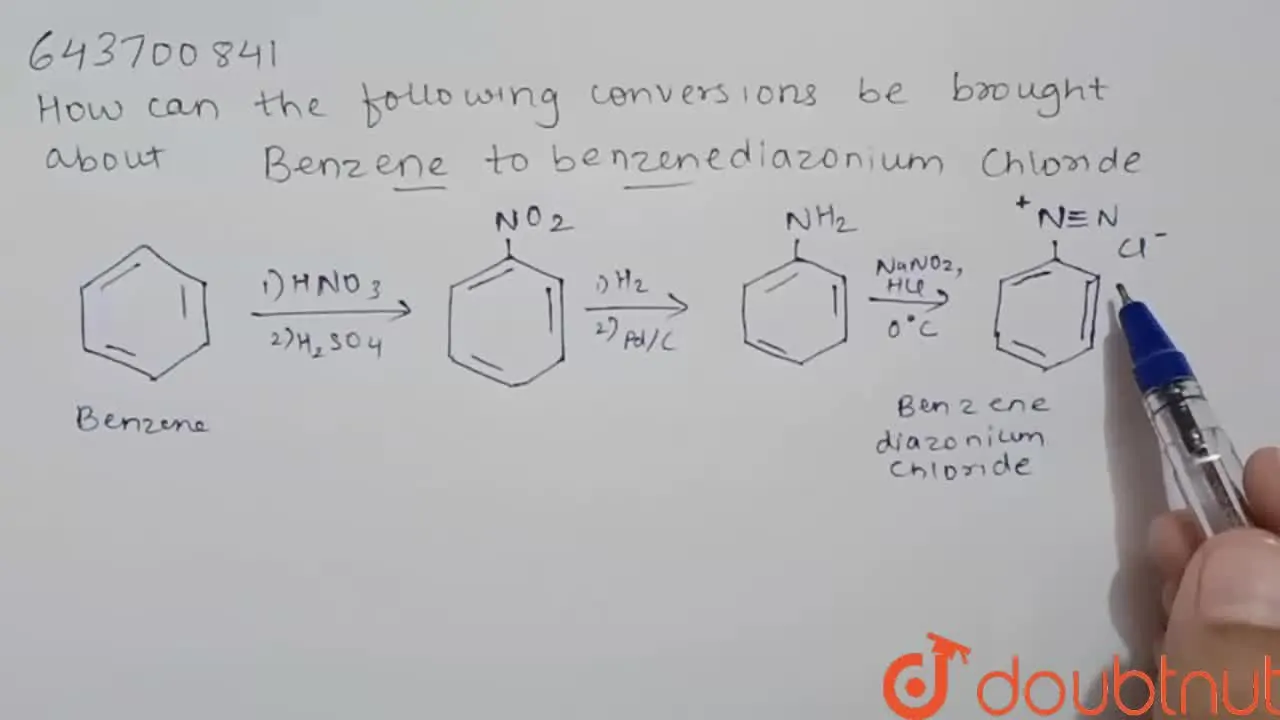 How Can The Following Conversions Be Brought About Benzene To Benz