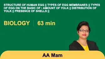 Amount of yolk and its distribution are changed in the egg. Which