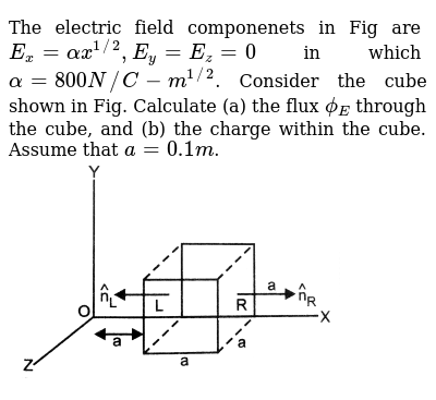 The Electric Field Componenets In Fig Are E X Alpha X 1 2