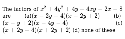 What Is The Inverse Of X 4 4y Y 2