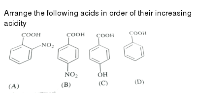 Arrange The Following Acids In Order Of Their Increasing Acidity Img Src S D10lpgp6xz60nq Cloudfront Physics Images Skm P Chm V02 Xii 13 2 E01 132 Q01 Png Width 80