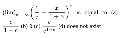 Solved et? dt 1 $ lim X1 1 Ꮖ х In