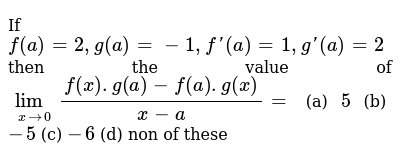 If F X 3x 2 1 And G X 1 X What Is The Value Of F G 2 A 12