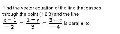 A Student Is Attempting To Find An Equation For A Line That Passe