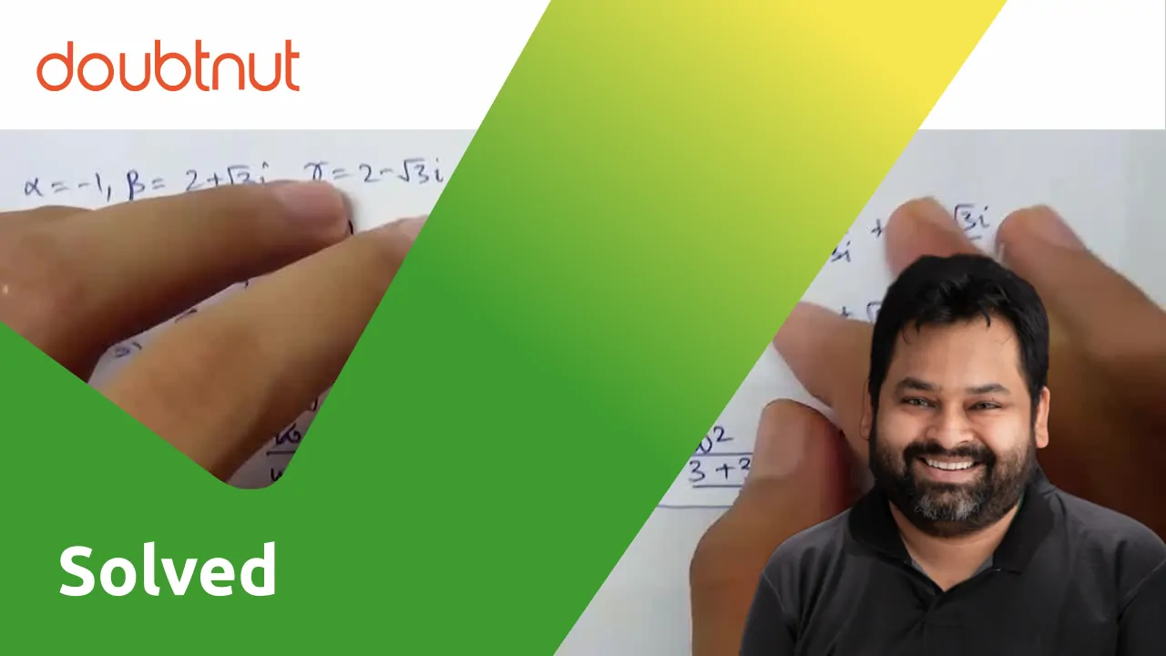if alpha,beta,gamma are the roots of x^33x^2 +3x + 7 =0 then (alpha1