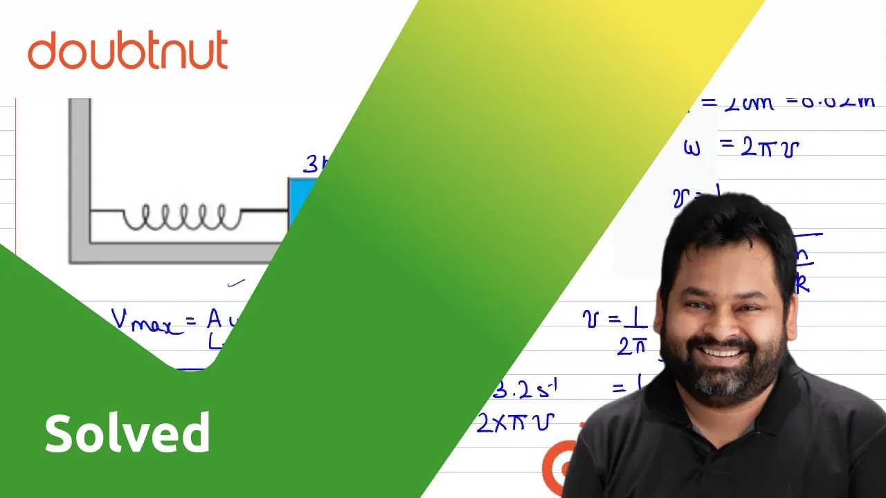 [Punjabi] A spring having with a spring constant 1200 N m^-1 is mounte