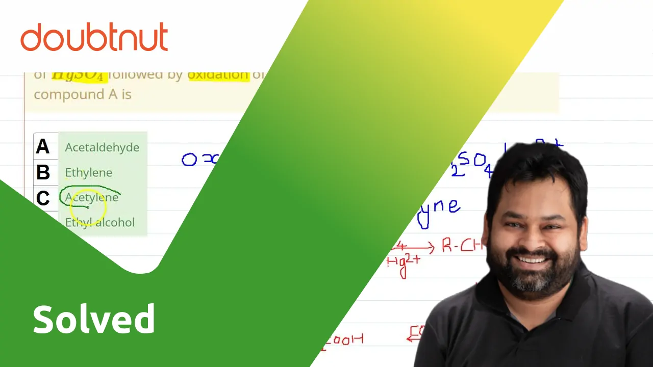 [Malayalam] An organic compound A on heating with dilute H(2)SO(4) at