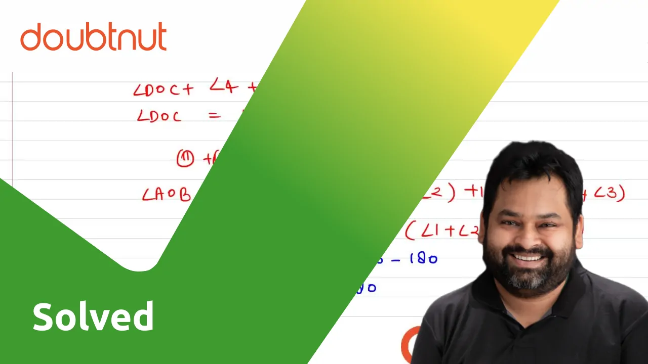 Prove that opposite sides of a quadrilateral circumscribing a circle