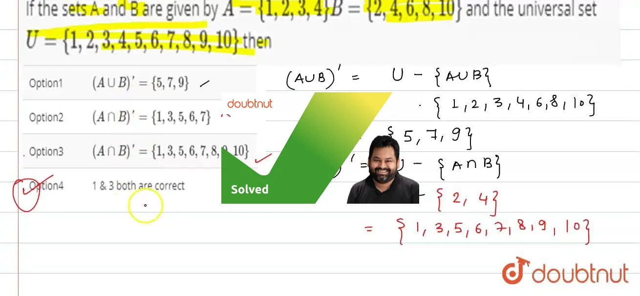 If The Sets A And B Are Given By A = {1, 2, 3, 4} B = {2, 4, 6, 8, 10