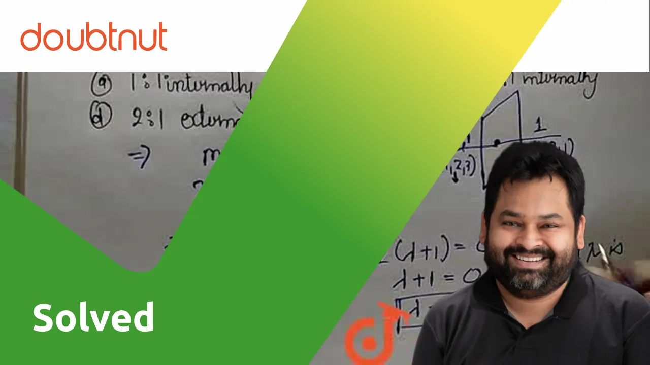 Ratio in which the zx-plane divides the join of (1, 2, 3