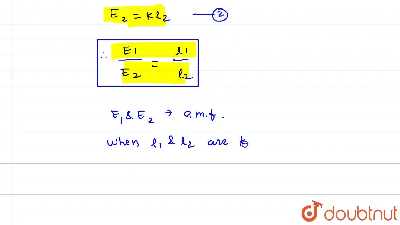 [Marathi] Describe the use of potentiometer to compare the e.m.f. of t
