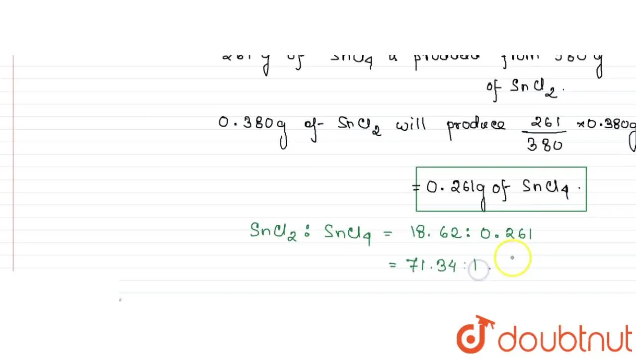 [Bengali] 19 g molten SnCl(2) was electrolysed by two inert electrodes