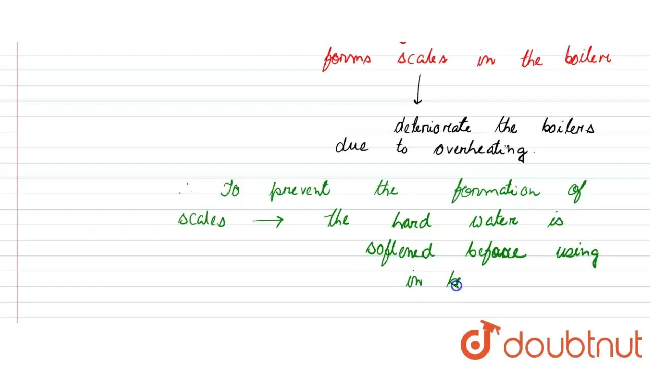 [Assamese] Why hard water is softened before using in boiler?