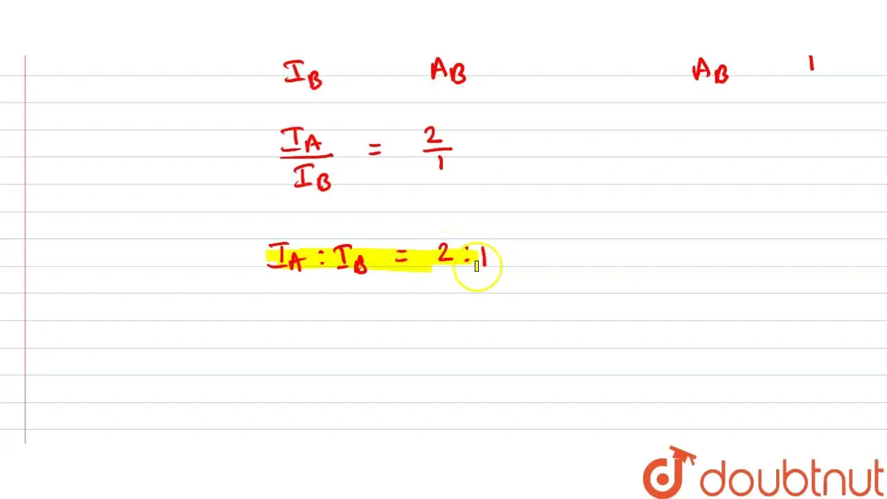 [Malayalam] Two wires A and B are of same metal and of the same length