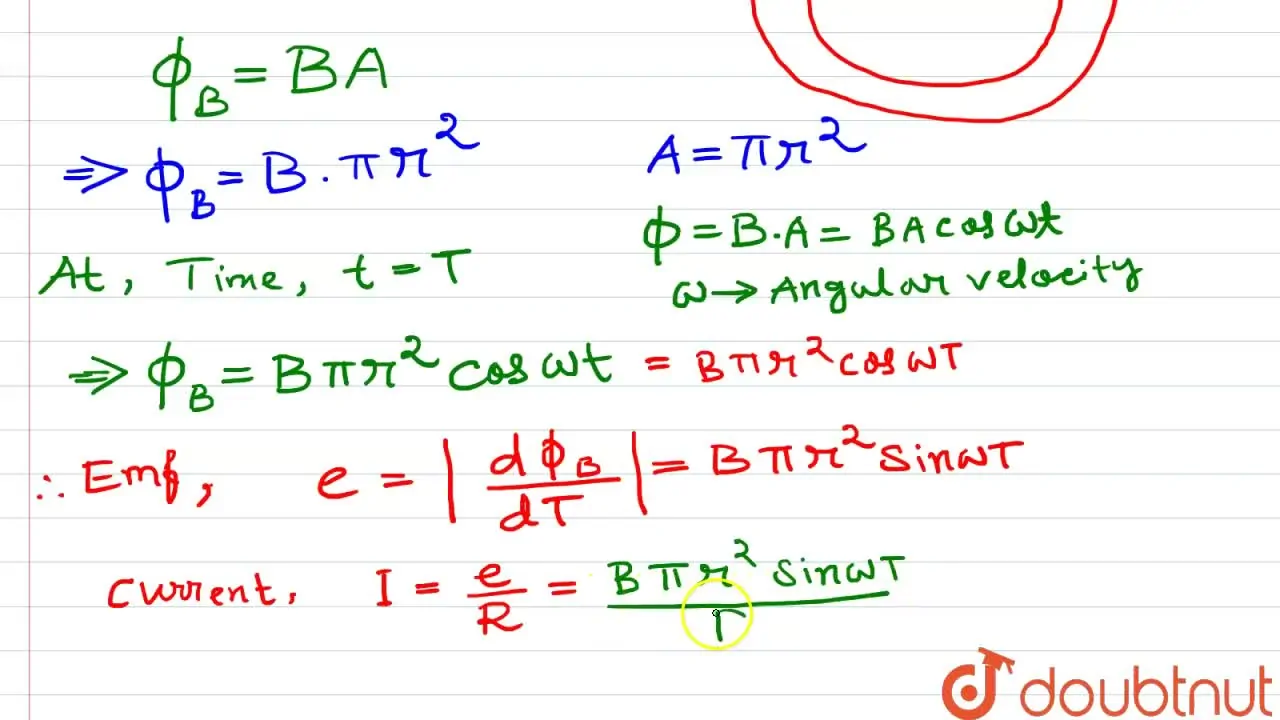 [Assamese] A copper disc is allowed to swing through the two poles of