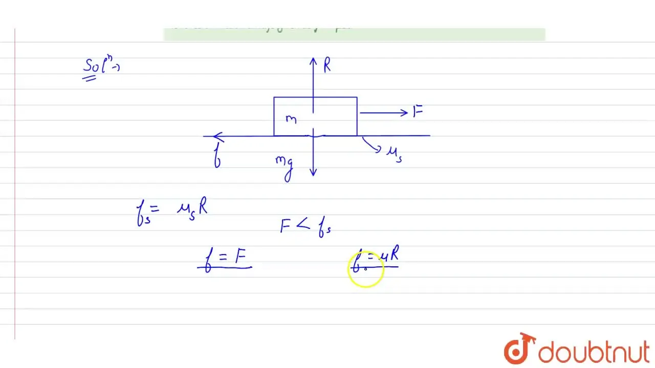 [Punjabi] Is force of friction always given as f=mu R?