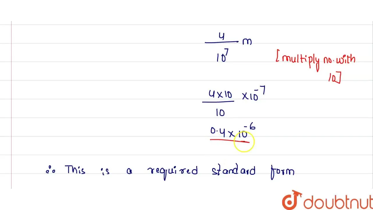 [Telugu] Express the following information in the standard form Size