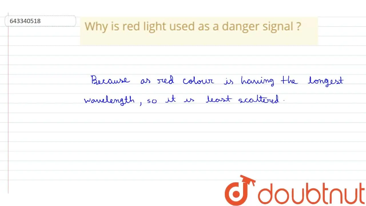 [Assamese] Why is red light used as a danger signal