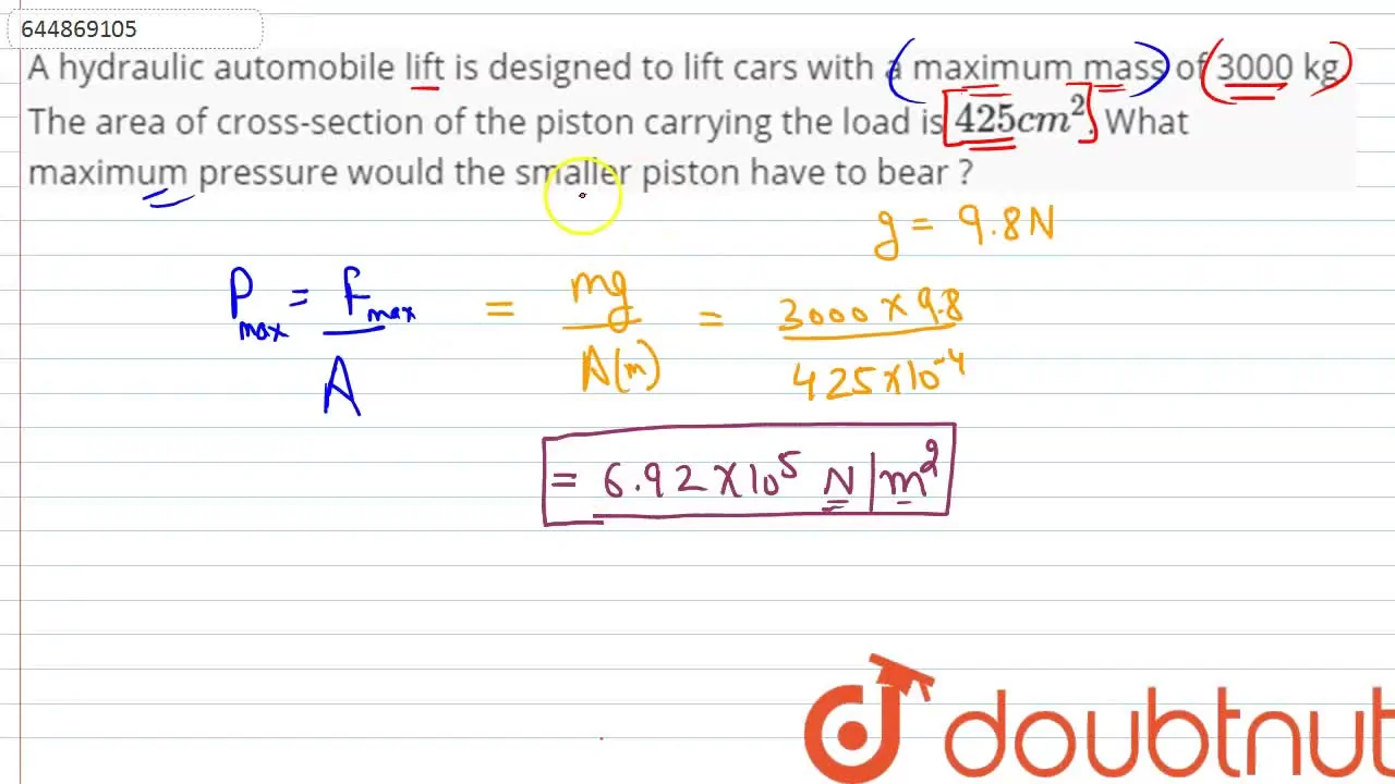 [Punjabi] A hydraulic automobile lift is designed to lift cars with a