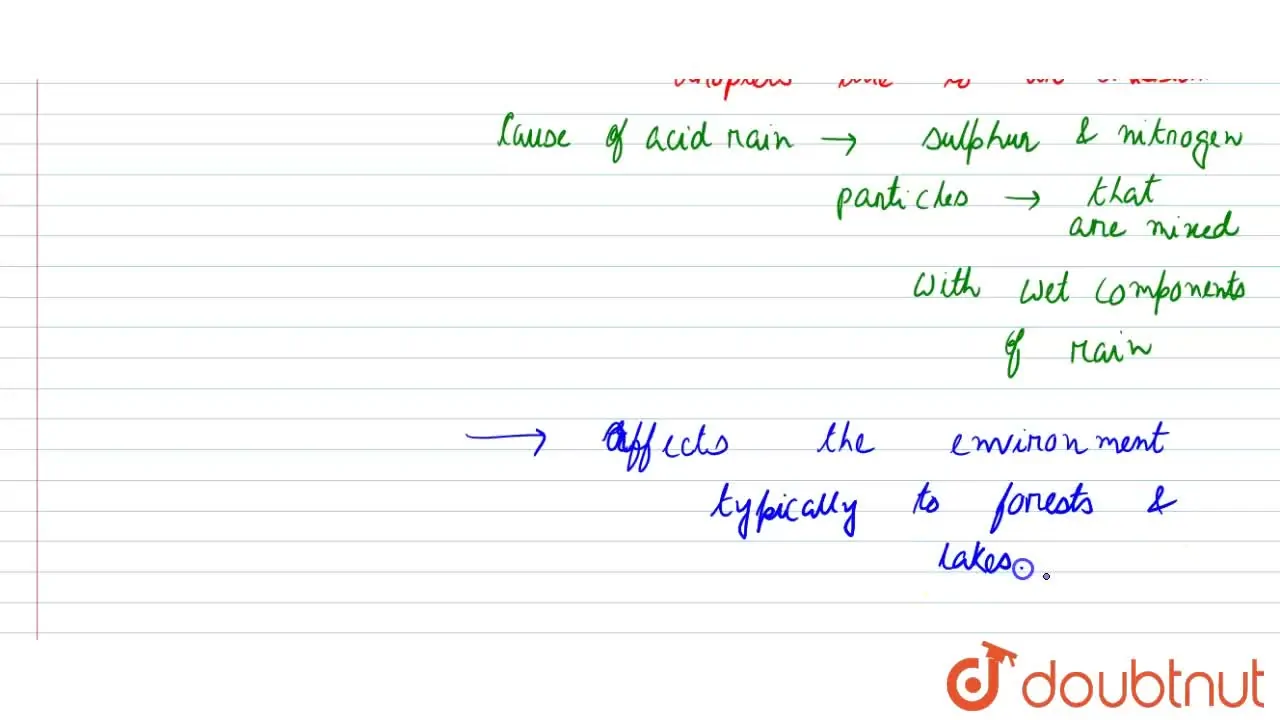 [Assamese] Write a short note on acid rain.