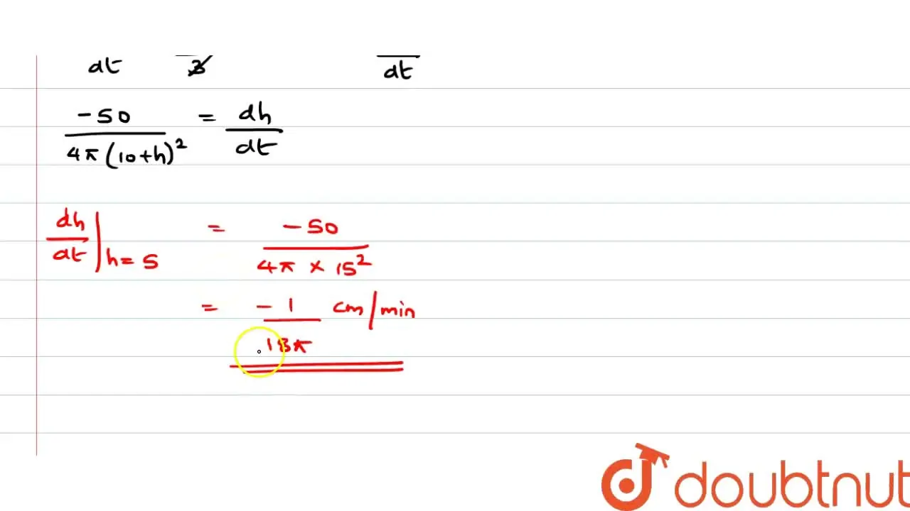[Malayalam] A spherical iron ball 10 cm in radius is coated with a lay