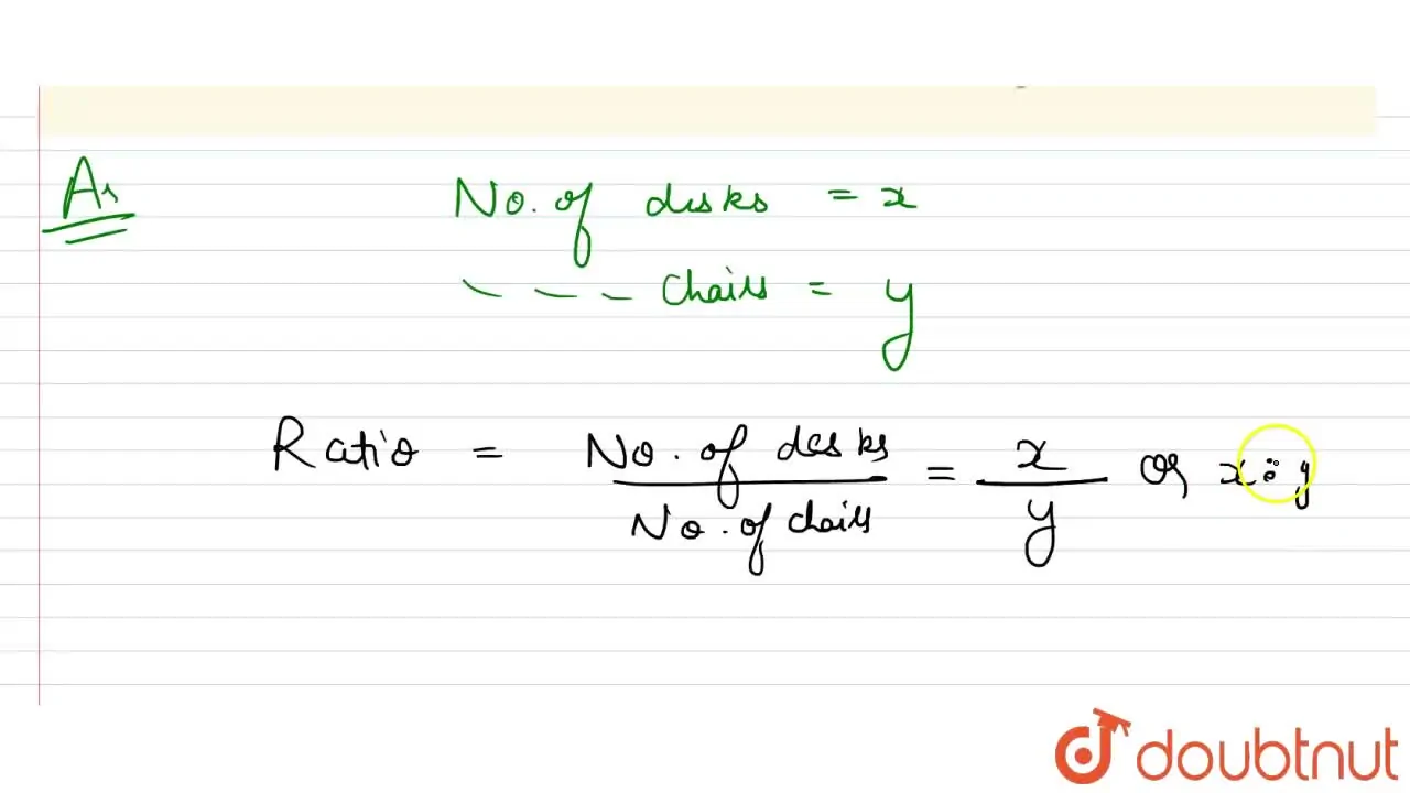 [Punjabi] Find the ratio of number of desks and chairs in your classro