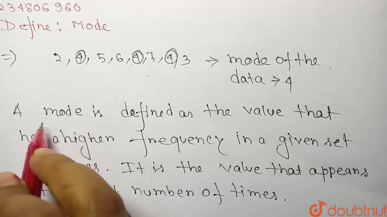 [Bengali] Define Mode