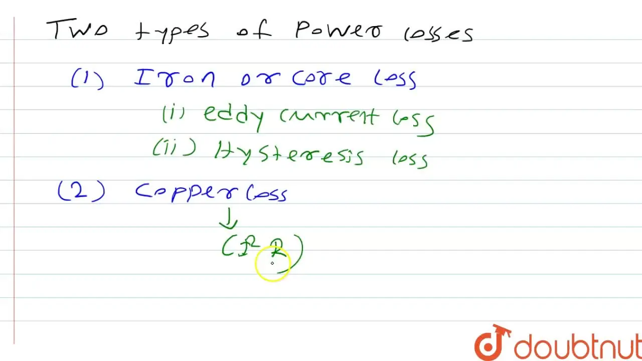 [Odia] Write different types of losses in transformer.