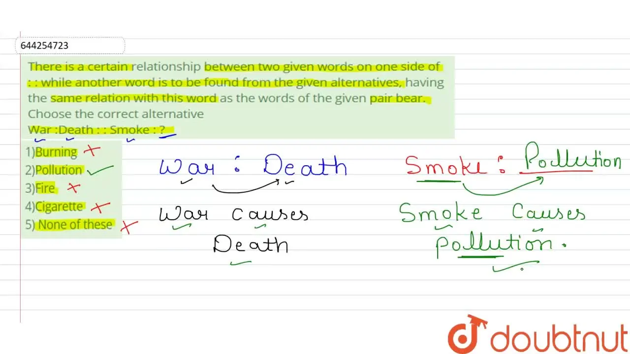 There is a certain relationship between two given words on one side of : :  while another word is to be found from the given alternatives, having the  same relation with this