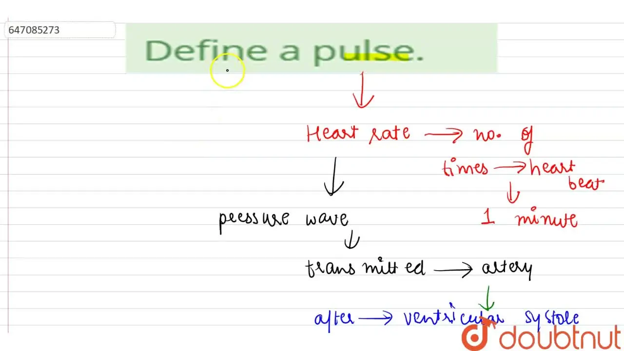 [Punjabi Solution] Define a pulse.