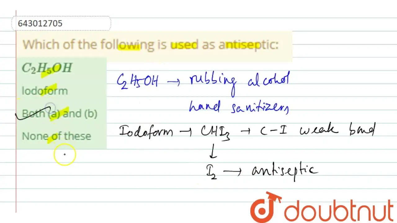 [Odia] Which of the following is used as antiseptic