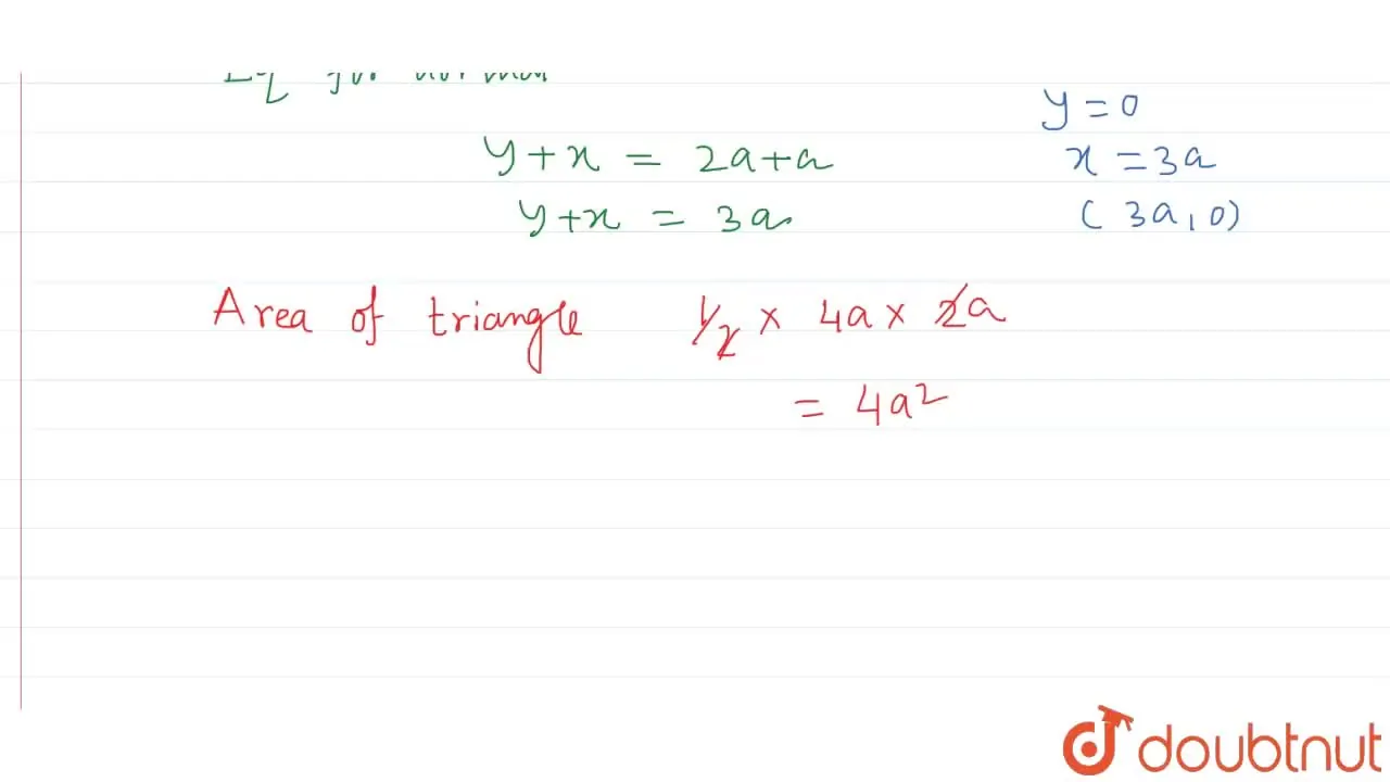 [Bengali] The area of the triangle formed by the tangent and the norma
