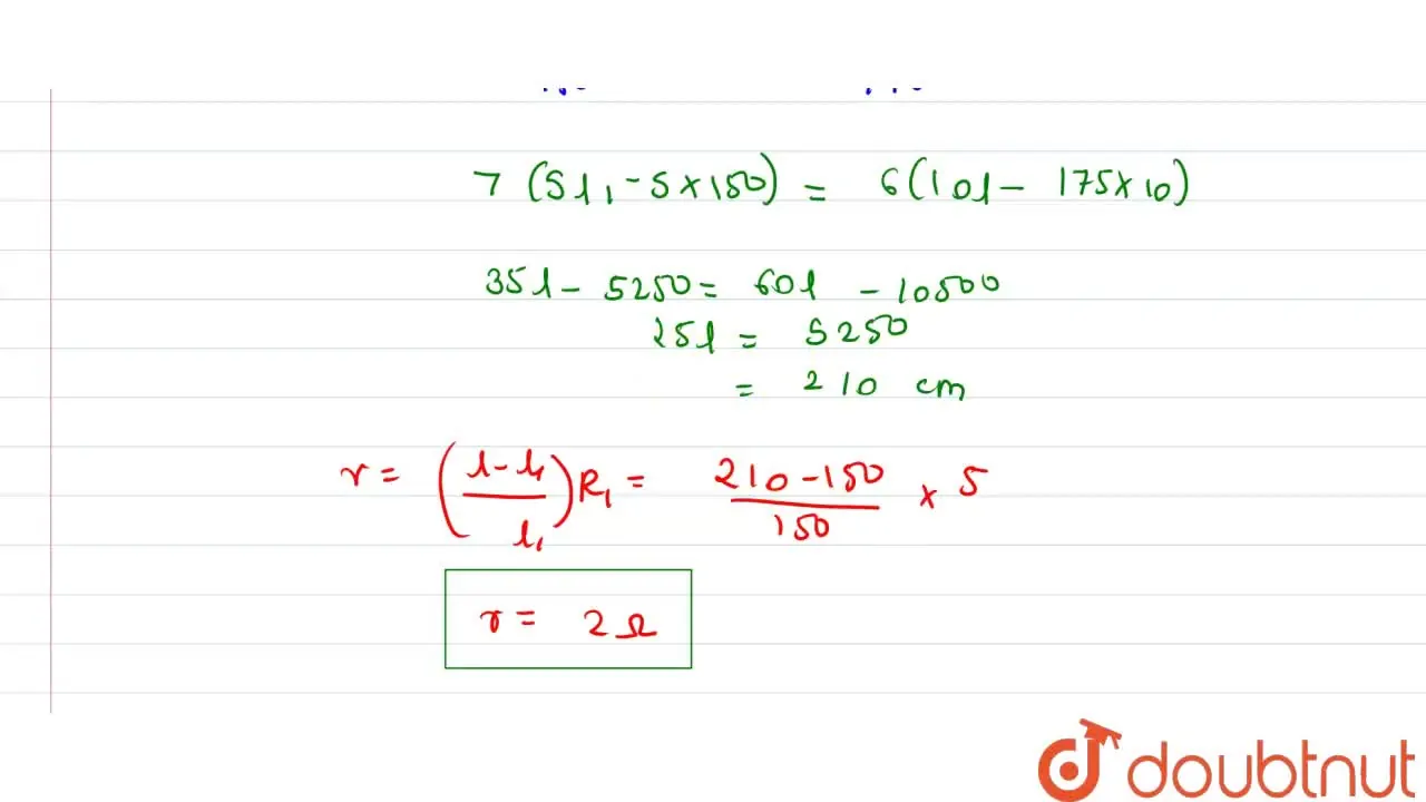 [Marathi] When a resistor of 5 Omega resistance is connected across a