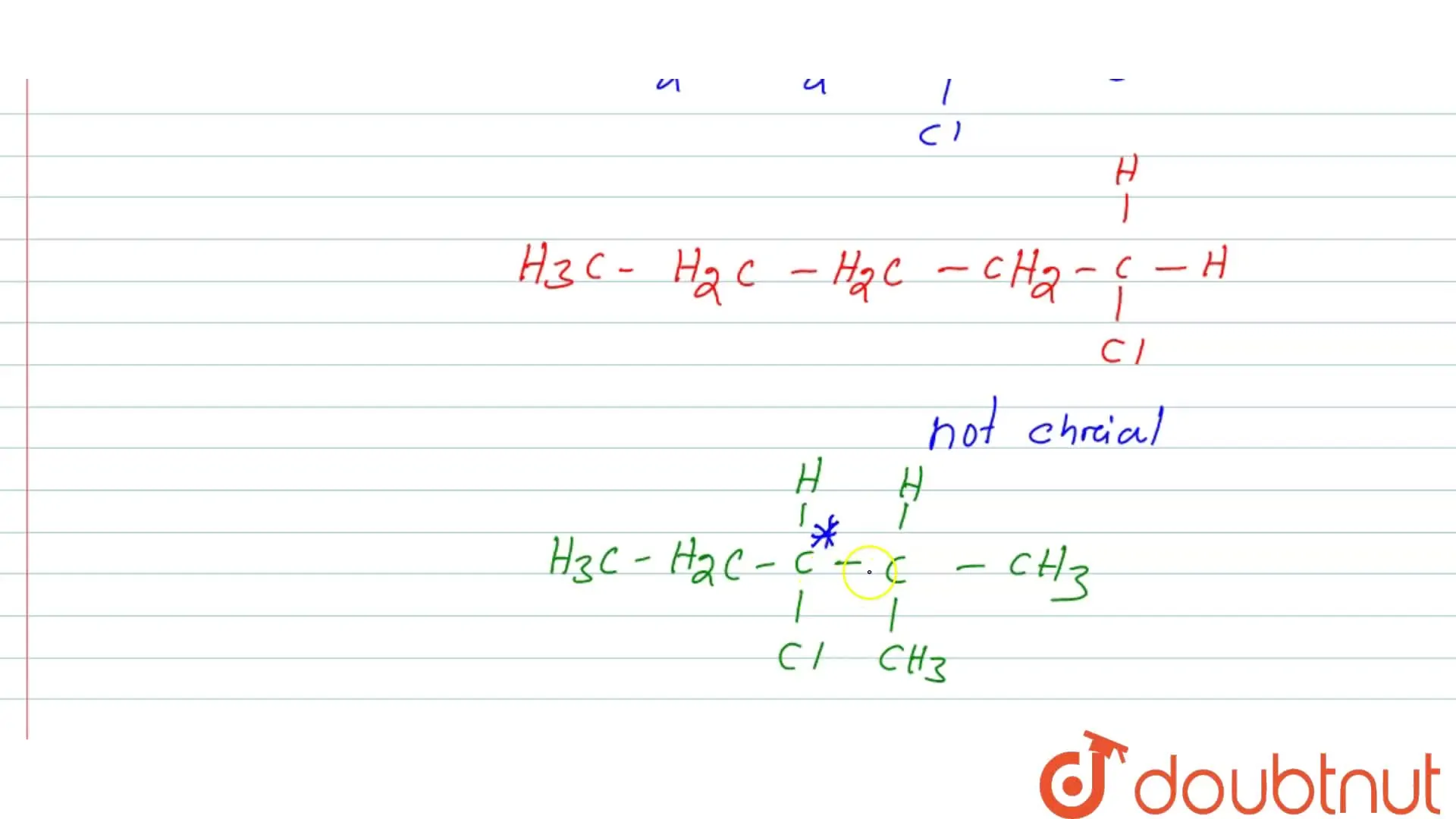 [Odia] Which of the following compounds is not chiral