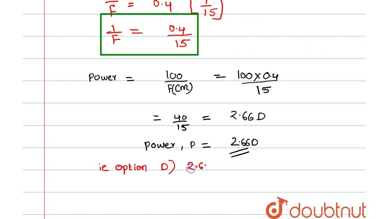 [Malayalam] The radius of curvature of the convex face of a planocon