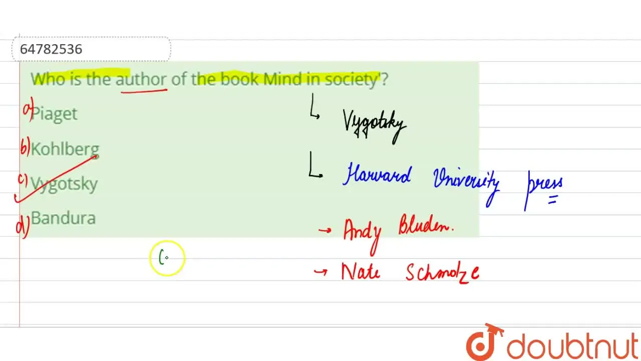 Who is the author of the book Mind in society