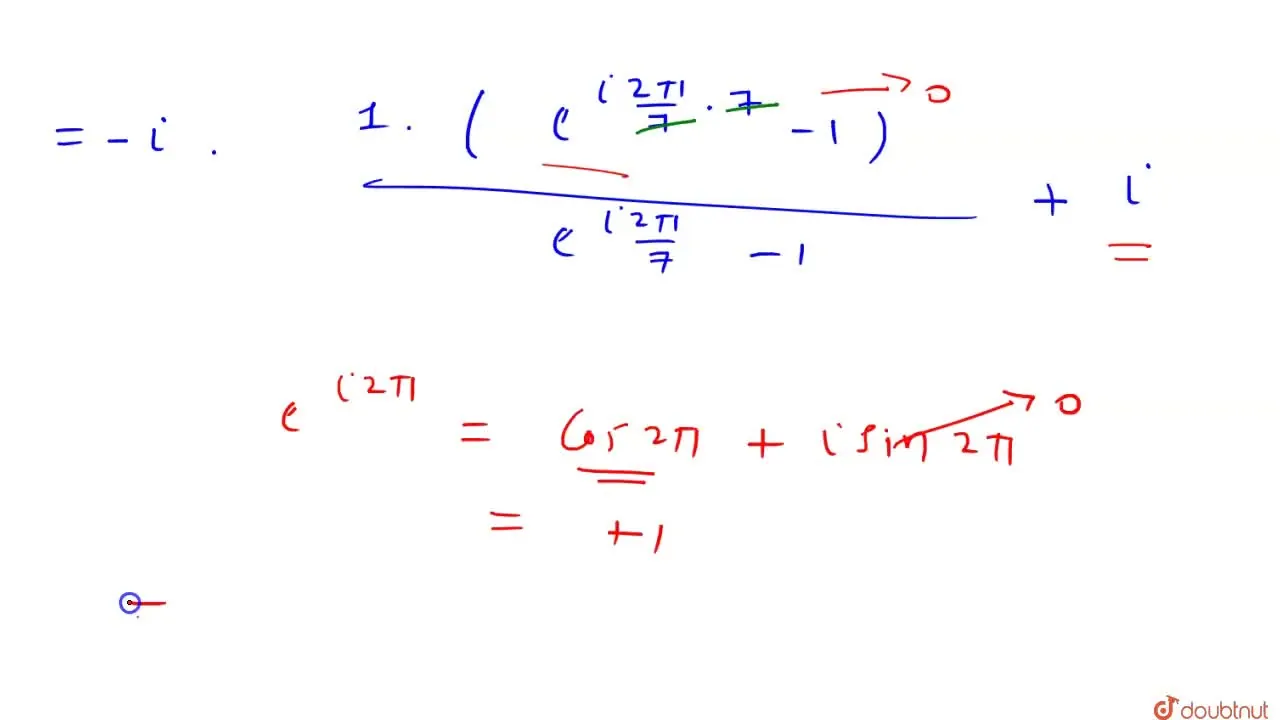 Underset k 1 overset 6 sum sin 2pik 7 i cos 2pik 7 underset-k-1-overset-6-sum-sin-2pik-7-i-cos-2pik-7