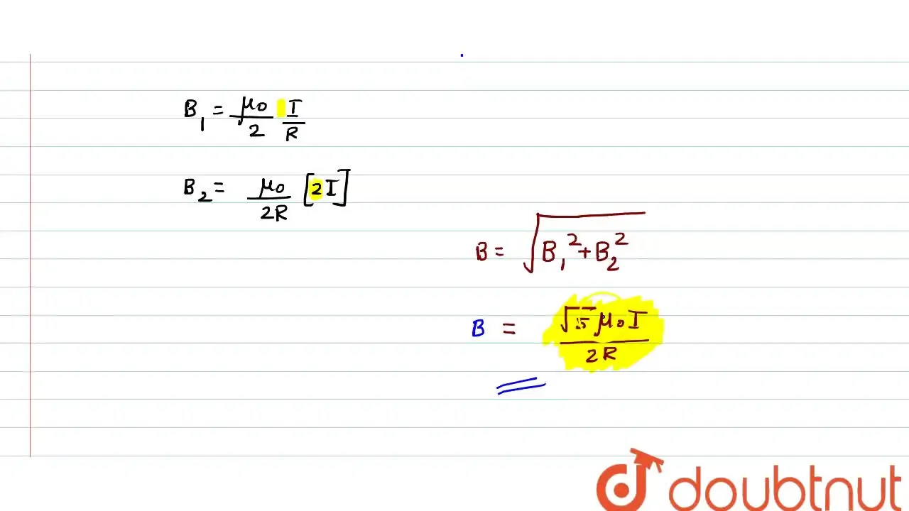 [Malayalam] Two similar coils of radius R are lying concentrically wit