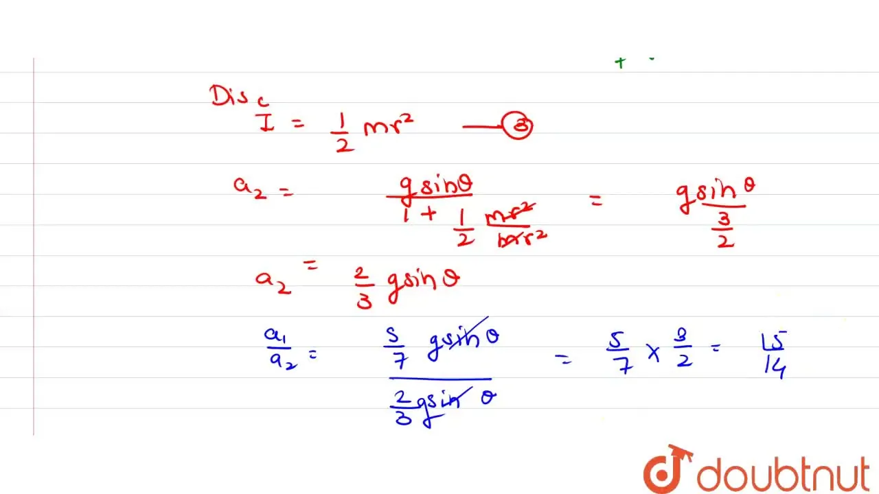 [Marathi] 'A' solid sphere and solid disc having the same mass and rad