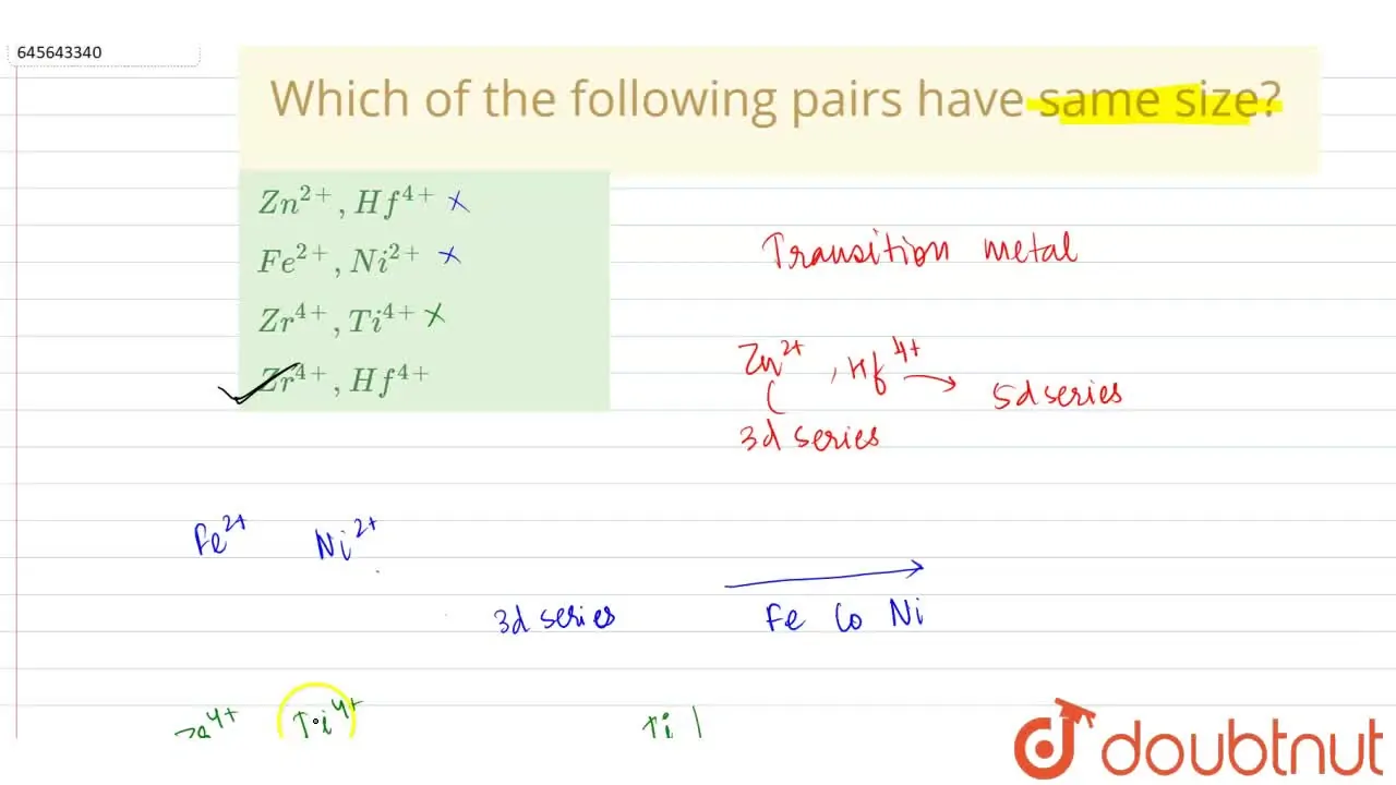 [Odia] Which of the following pairs have same size?