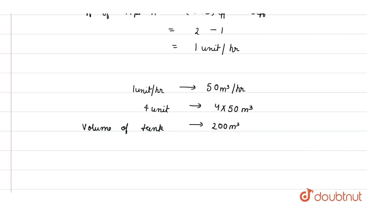 Pipe A fills a tank at 50m^3//hour. Pipe B takes 4 hours to fill the t