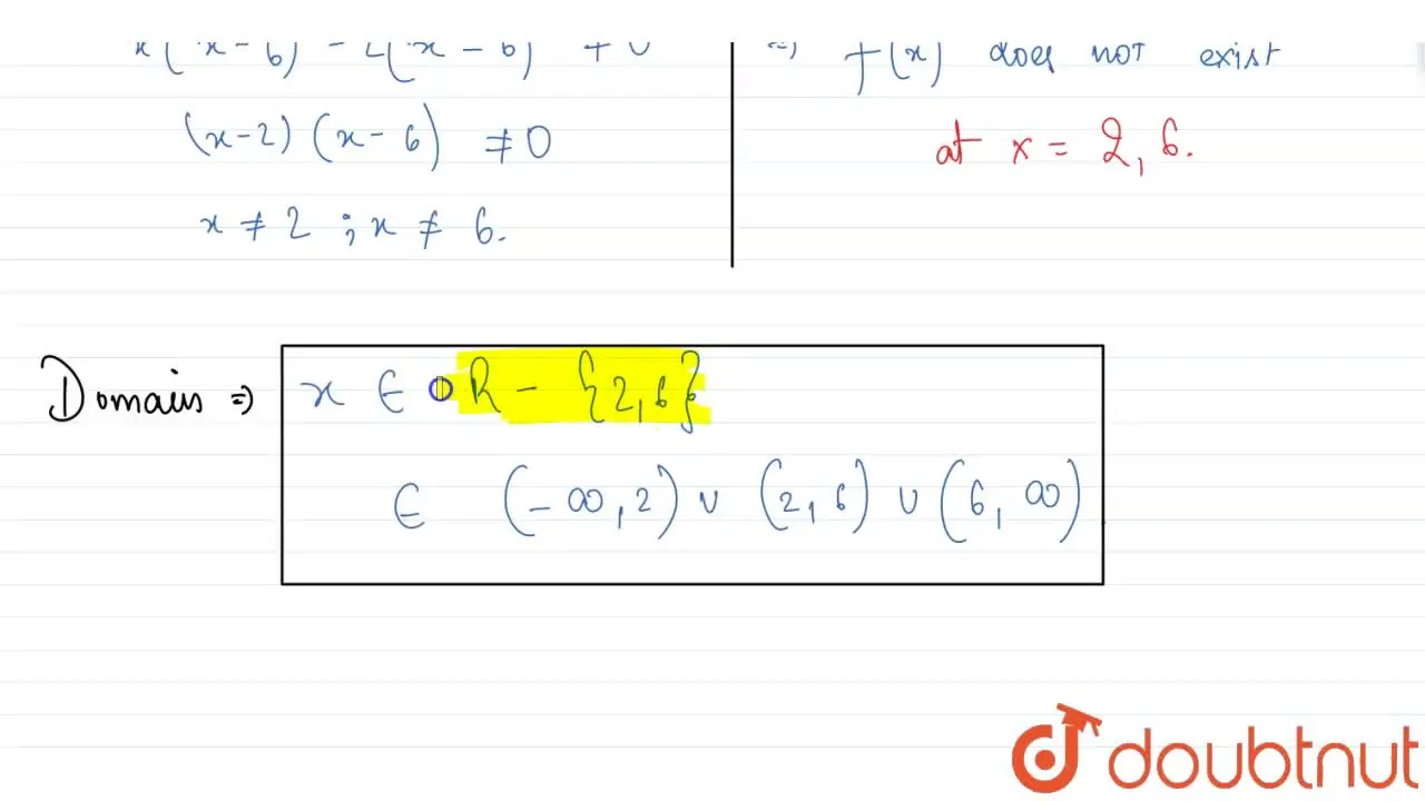 find-the-domain-of-the-function-f-x-x-2-2x-1-x-2-8x-12