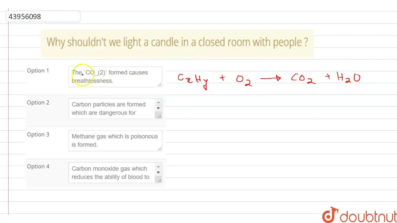 Methane gas which is poisonous is formed